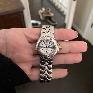 Ebel stainless steel divers watch